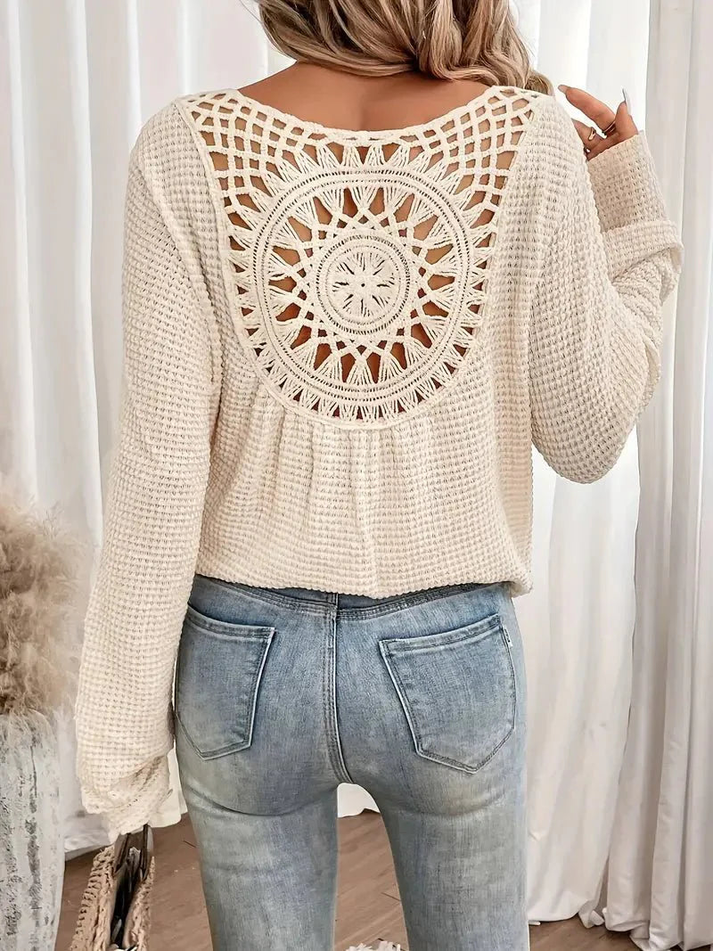 By Belle- V neck sweater