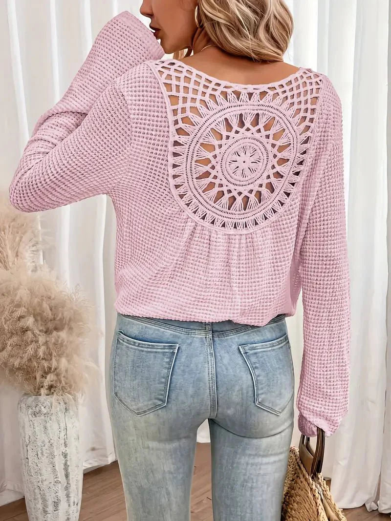 By Belle- V neck sweater