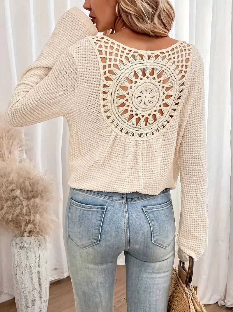 By Belle- V neck sweater