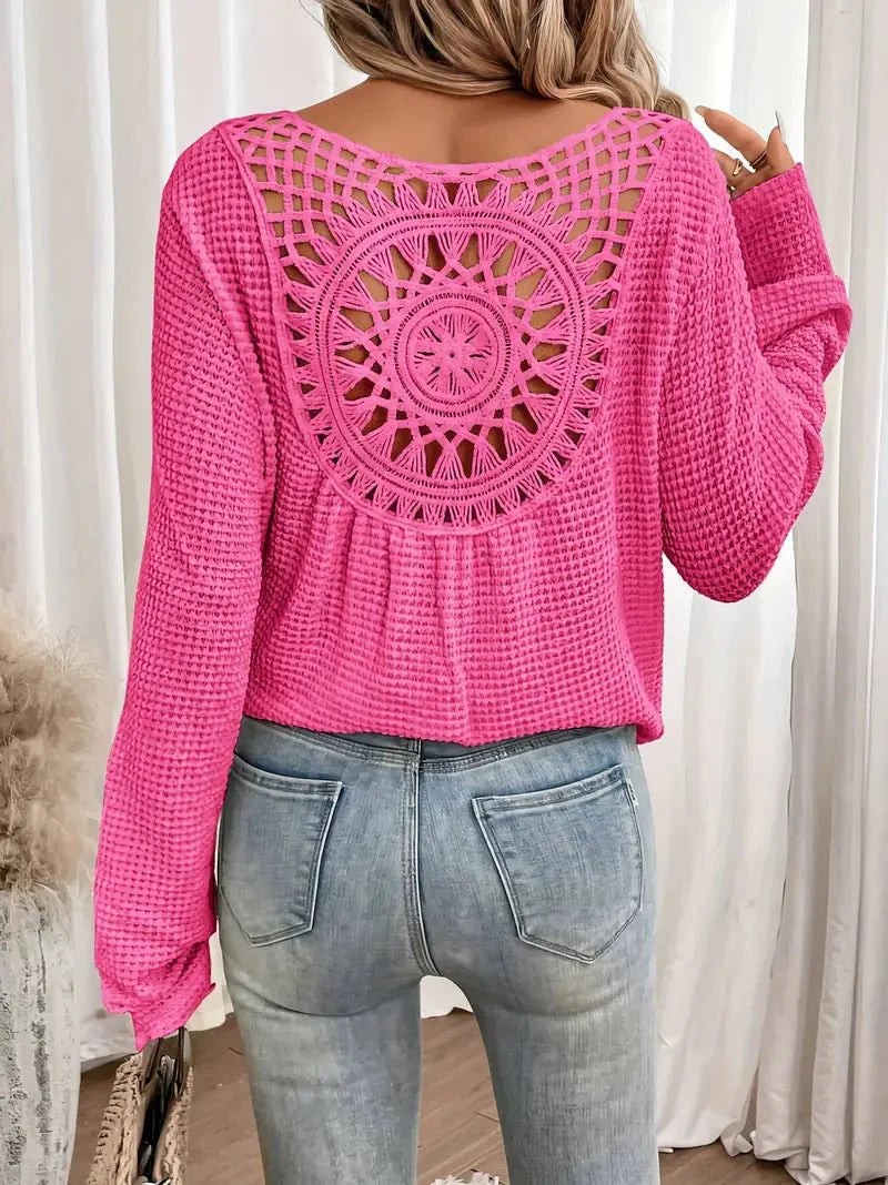 By Belle- V neck sweater