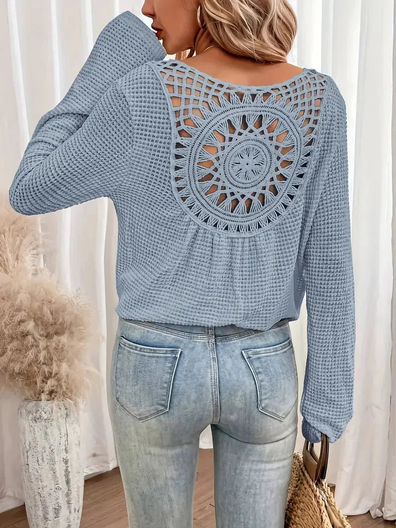 By Belle- V neck sweater