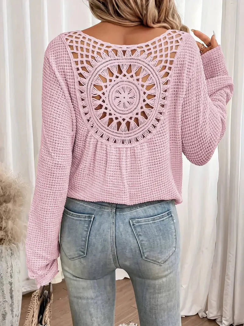 By Belle- V neck sweater