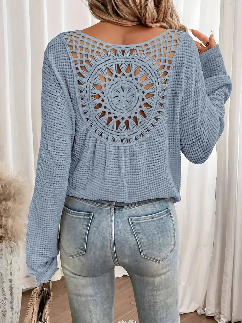 By Belle- V neck sweater